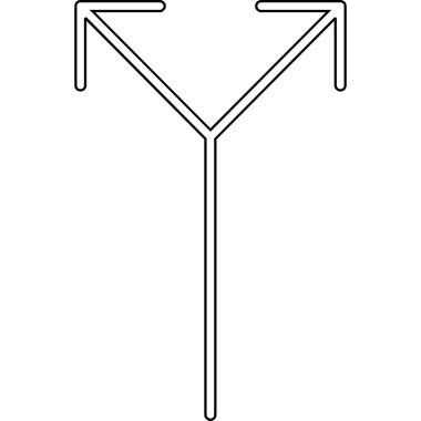 Bahçe ikonu vektör illüstrasyonu
