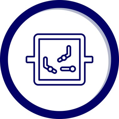 seo modern simgesinin vektör illüstrasyonu