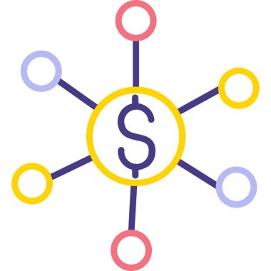 iş grafiği vektör simgesi