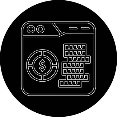 seo modern simgesinin vektör illüstrasyonu