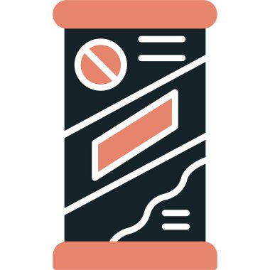 Kitap. Web simgesi basit illüstrasyon