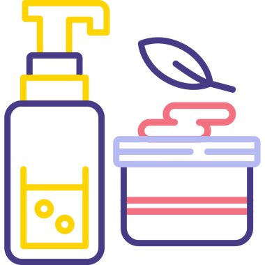 güzellik kozmetik kremi simgesi