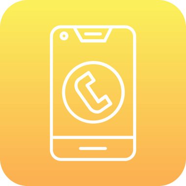 cep telefonu vektör simgesi