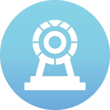 Modern simgenin vektör illüstrasyonu