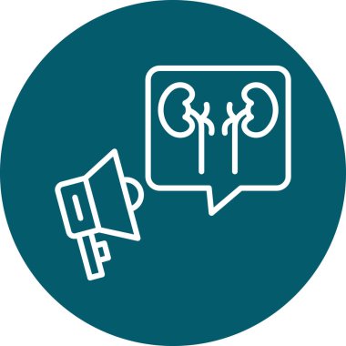 İnsan ve tıp ikonunun vektör illüstrasyonu