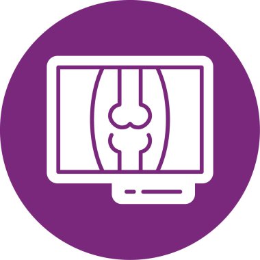 Mor ekran vektör çizimi olan dizüstü bilgisayar