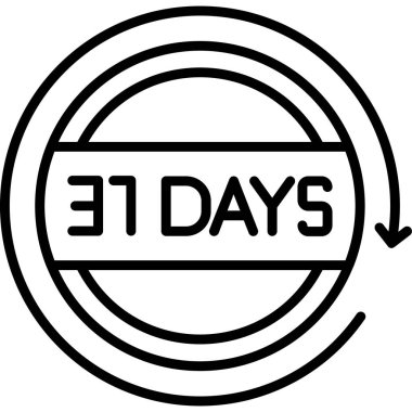 hafta simgesine günler