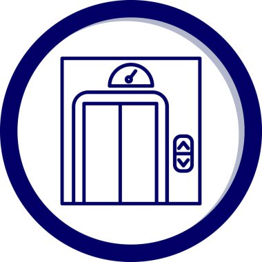 Valizli bir kasanın vektör çizimi