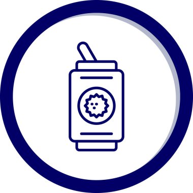 Benzersiz gaz vektörü simgesi