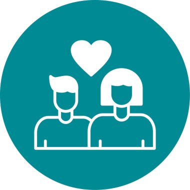 Topluluk simgesi vektör illüstrasyonu