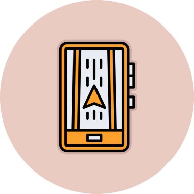 Bir kitap simgesinin vektör illüstrasyonu