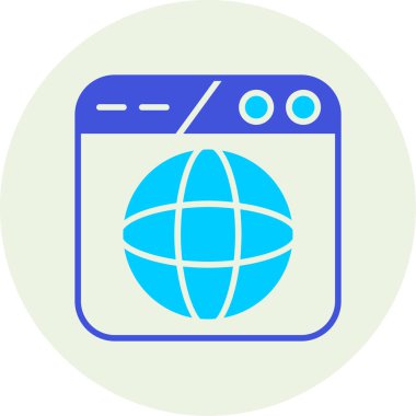 seo ve pazarlama simgesinin vektör illüstrasyonu