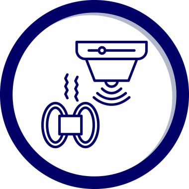 Çan simgesi vektör illüstrasyonu