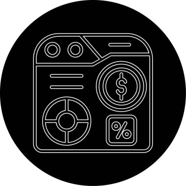 para simgesi vektör illüstrasyonu