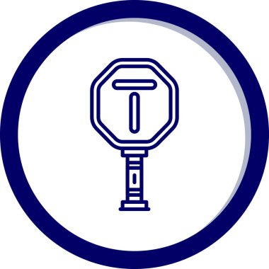 Modern b 'nin vektör illüstrasyonu eksik simgesi