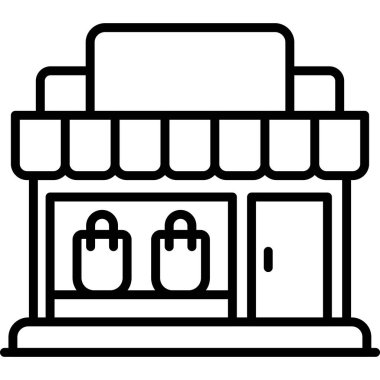 Dükkan. Basit tasarım