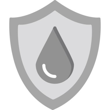 kalkan koruma vektörü simgesi