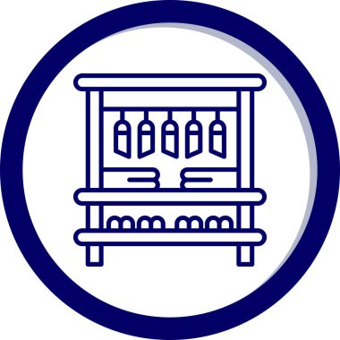 bar. Web simgesi basit tasarım