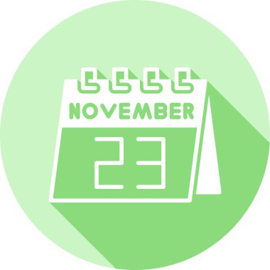 Kasım 25, takvim tek simgesi