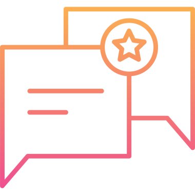 konuşma balonu simgesi, vektör illüstrasyonu