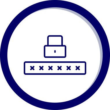 Modern b 'nin vektör illüstrasyonu eksik simgesi