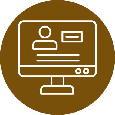 dizüstü bilgisayar web renk simgesi