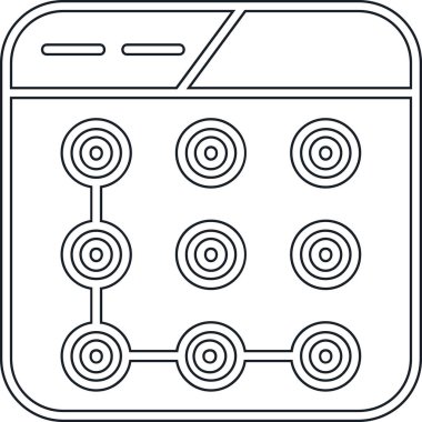 Gıda simgesinin vektör illüstrasyonu