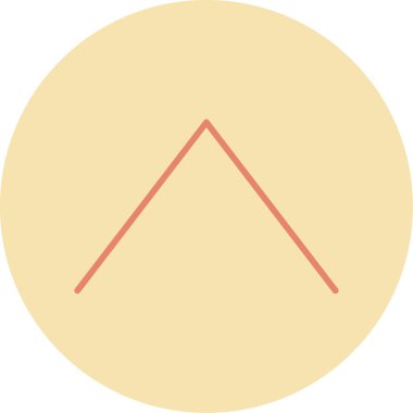 Ok. Web simgesi basit illüstrasyon