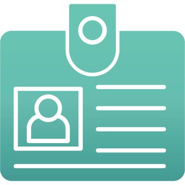 Kullanıcı simgesinin vektör çizimi