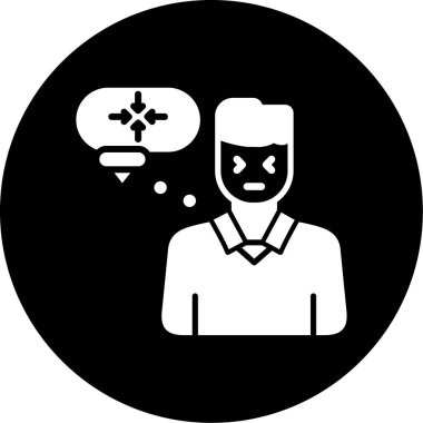 Modern simgenin vektör illüstrasyonu