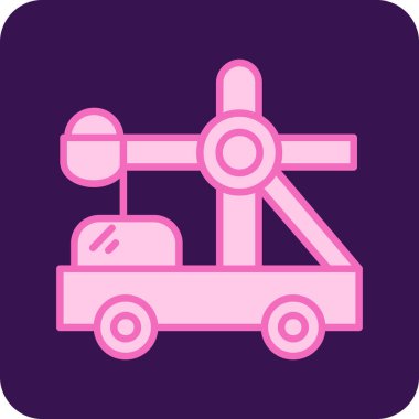 - Araba. Web simgesi vektör illüstrasyonu