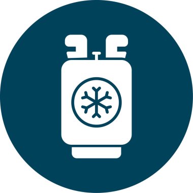 Benzin istasyonu simgesinin vektör illüstrasyonu