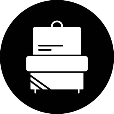 Bagaj simge vektör çizim