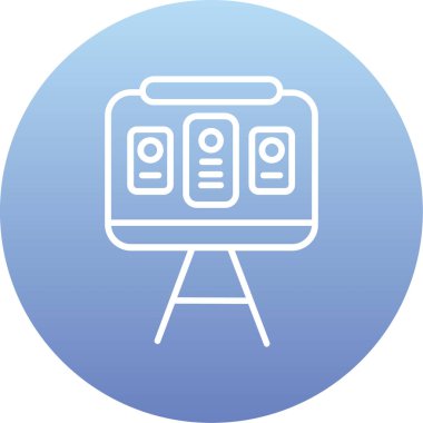 seo modern simgesinin vektör illüstrasyonu