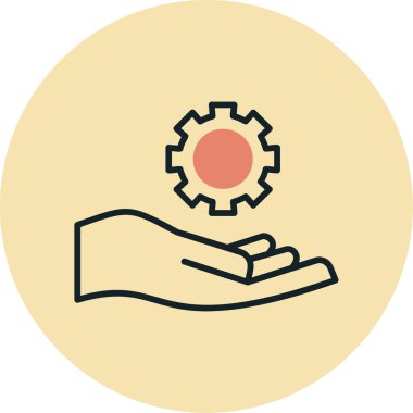 seo modern simgesinin vektör illüstrasyonu