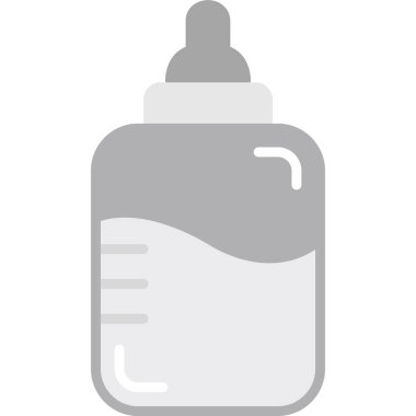 şişe simgesi vektör illüstrasyonu