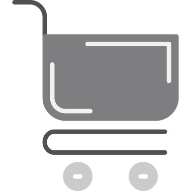 Alışveriş. Web simgesi basit illüstrasyon