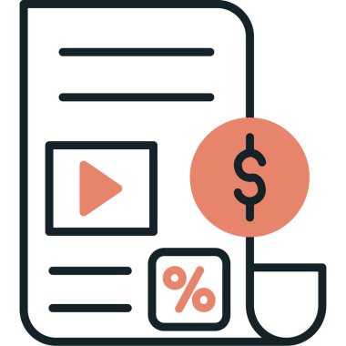 pazarlama iş vektörü simgesi modern illüstrasyon vektörü