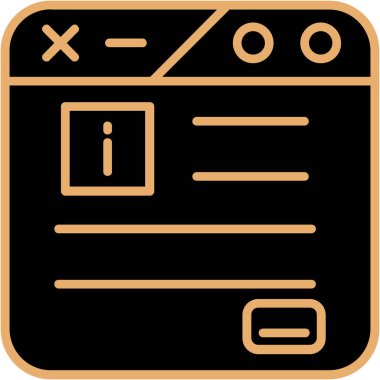 Modern eğitim ikonunun vektör illüstrasyonu