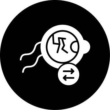 Modern bir simgenin vektör illüstrasyonu