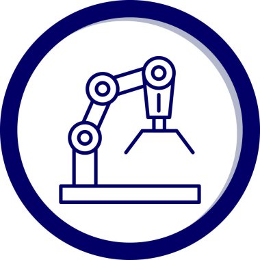 Modern oto tamir simgesinin vektör illüstrasyonu