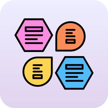 Vektör illüstrasyonu, simge ögesi arkaplanı