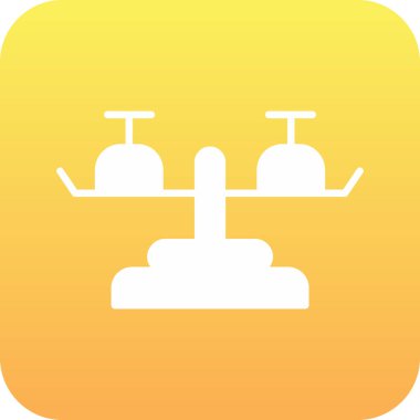 Vinçli bir bina simgesi çizimi