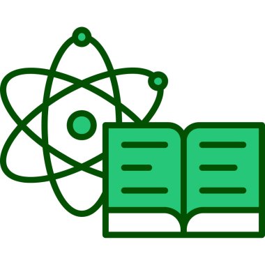 Kitap ikonu. düz tasarım biçimi