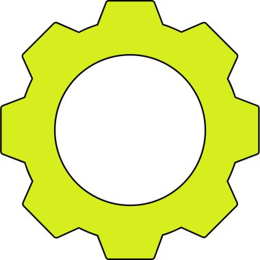 Teçhizat Web simgesi basit illüstrasyon