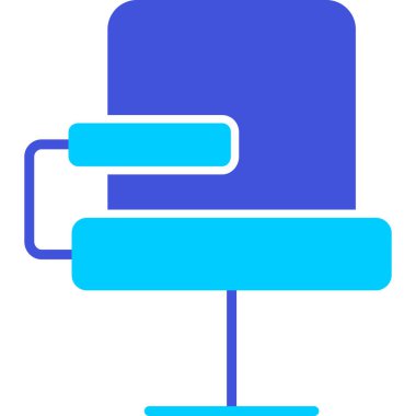 Tek bir simgenin vektör illüstrasyonu