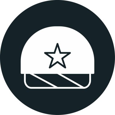 Kask simge vektör çizim