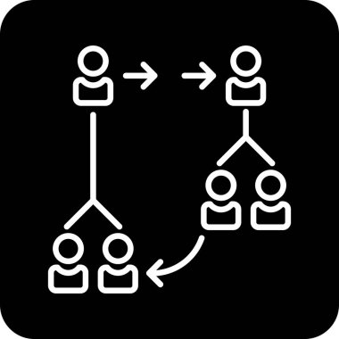 ağ simgesi, vektör illüstrasyonu