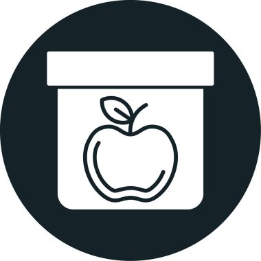 Gıda simgesinin vektör illüstrasyonu