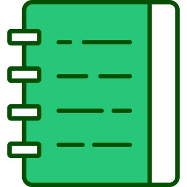 Belge. Web simgesi basit illüstrasyon